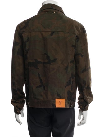 Louis Vuitton x Supreme 2017 LV Monogram Trucker Jacket