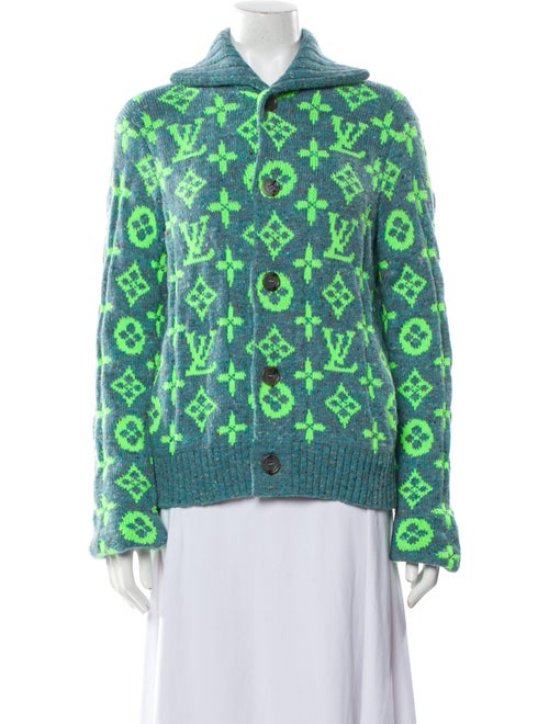 Louis Vuitton 2022 Monogram Pattern Polo Sweater