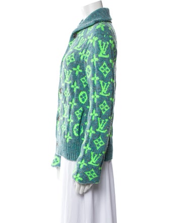 Louis Vuitton 2022 Monogram Pattern Polo Sweater