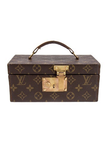 Louis Vuitton Travel Monogram Boite A Tour Jewelry Box