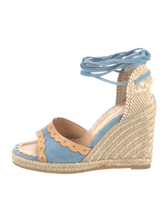 Louis Vuitton Wedge Espadrille Sandal