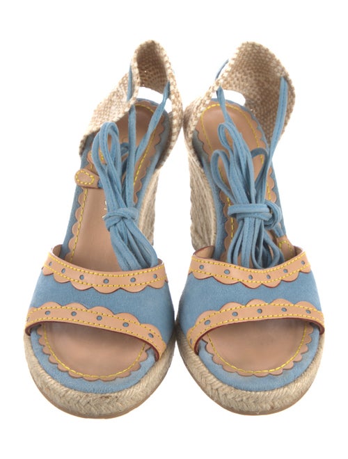 Louis Vuitton Wedge Espadrille Sandal