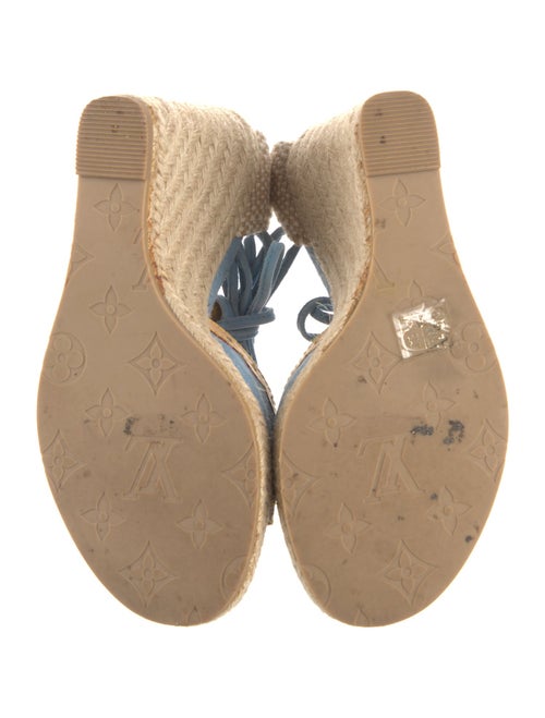 Louis Vuitton Wedge Espadrille Sandal