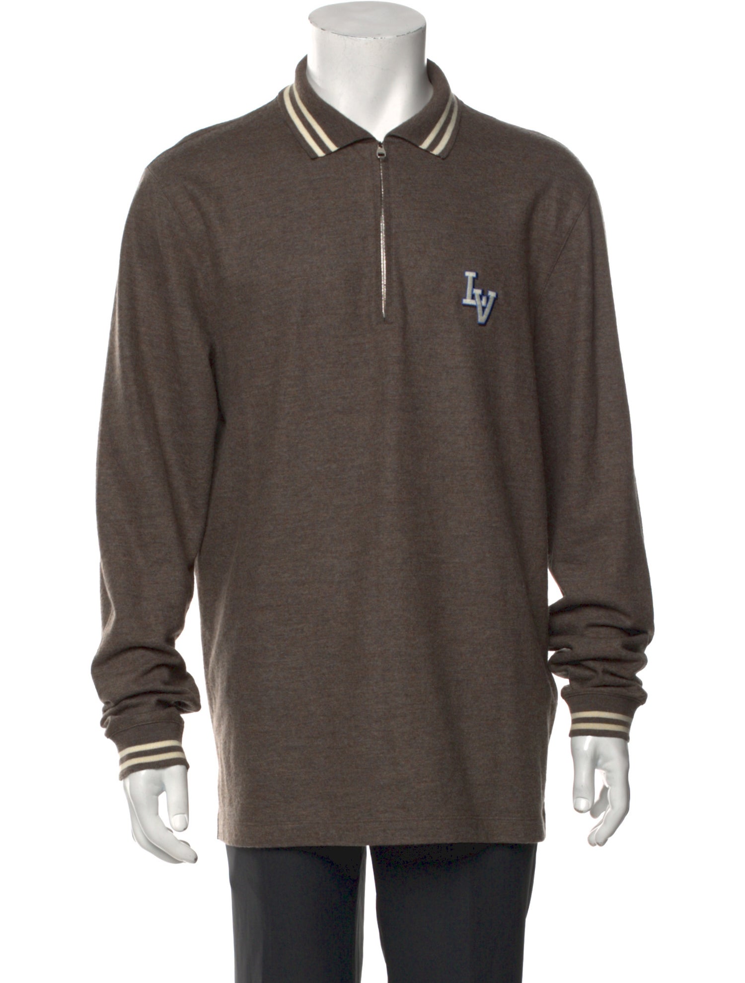 Louis Vuitton 2017 LV Monogram Polo Sweater