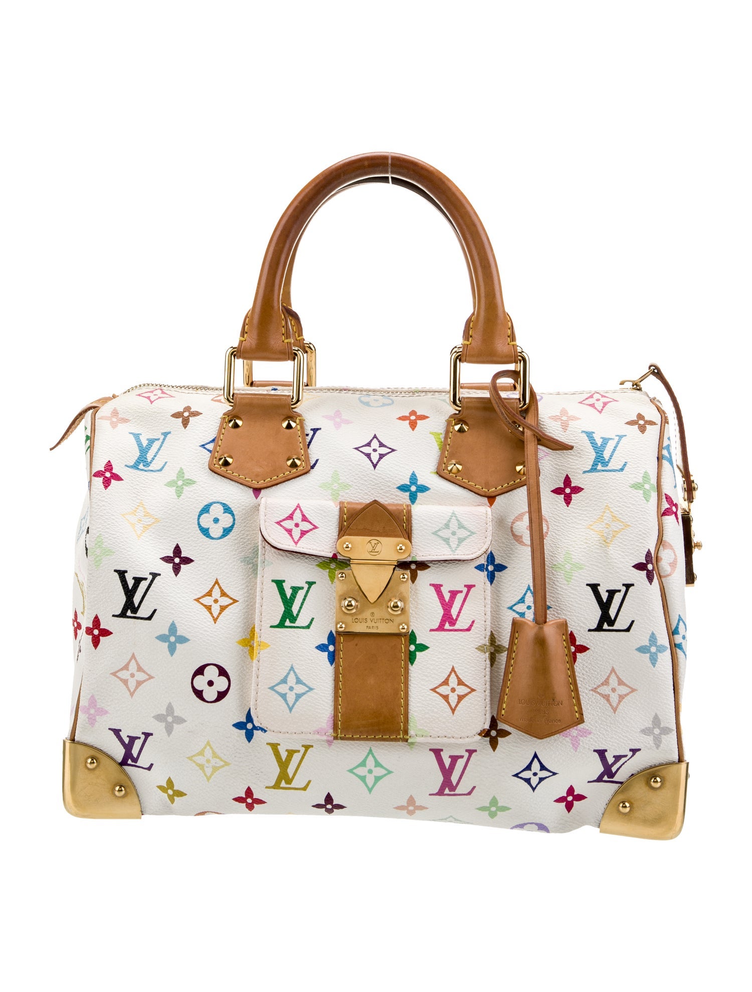 Louis Vuitton Multicolore Monogram Speedy 30 Vintage