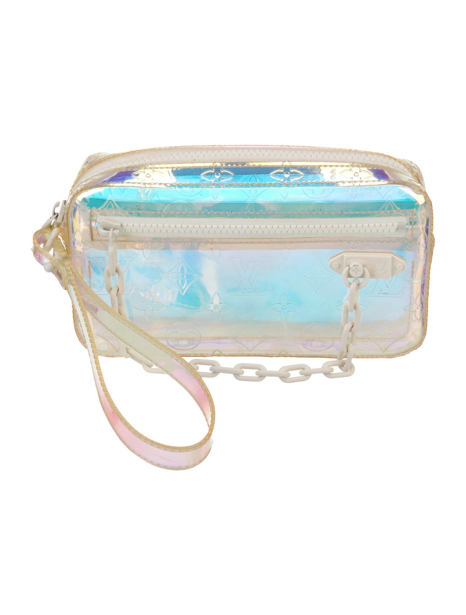 Louis Vuitton PVC Iridescent Prism Monogram Pochette Volga