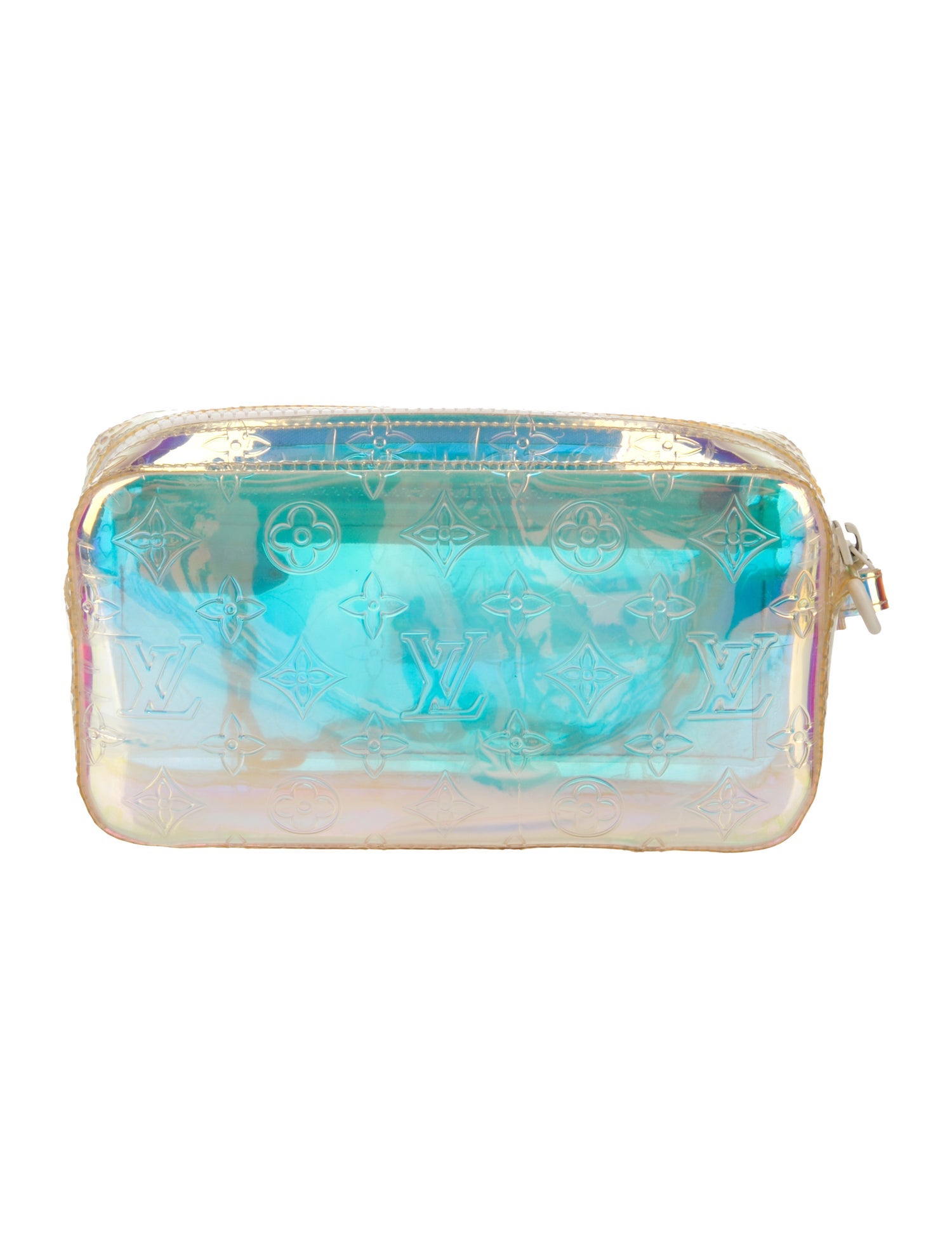 Louis Vuitton PVC Iridescent Prism Monogram Pochette Volga