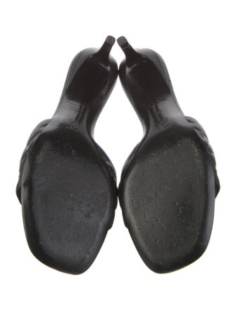 Louis Vuitton LV Monogram Leather Slides