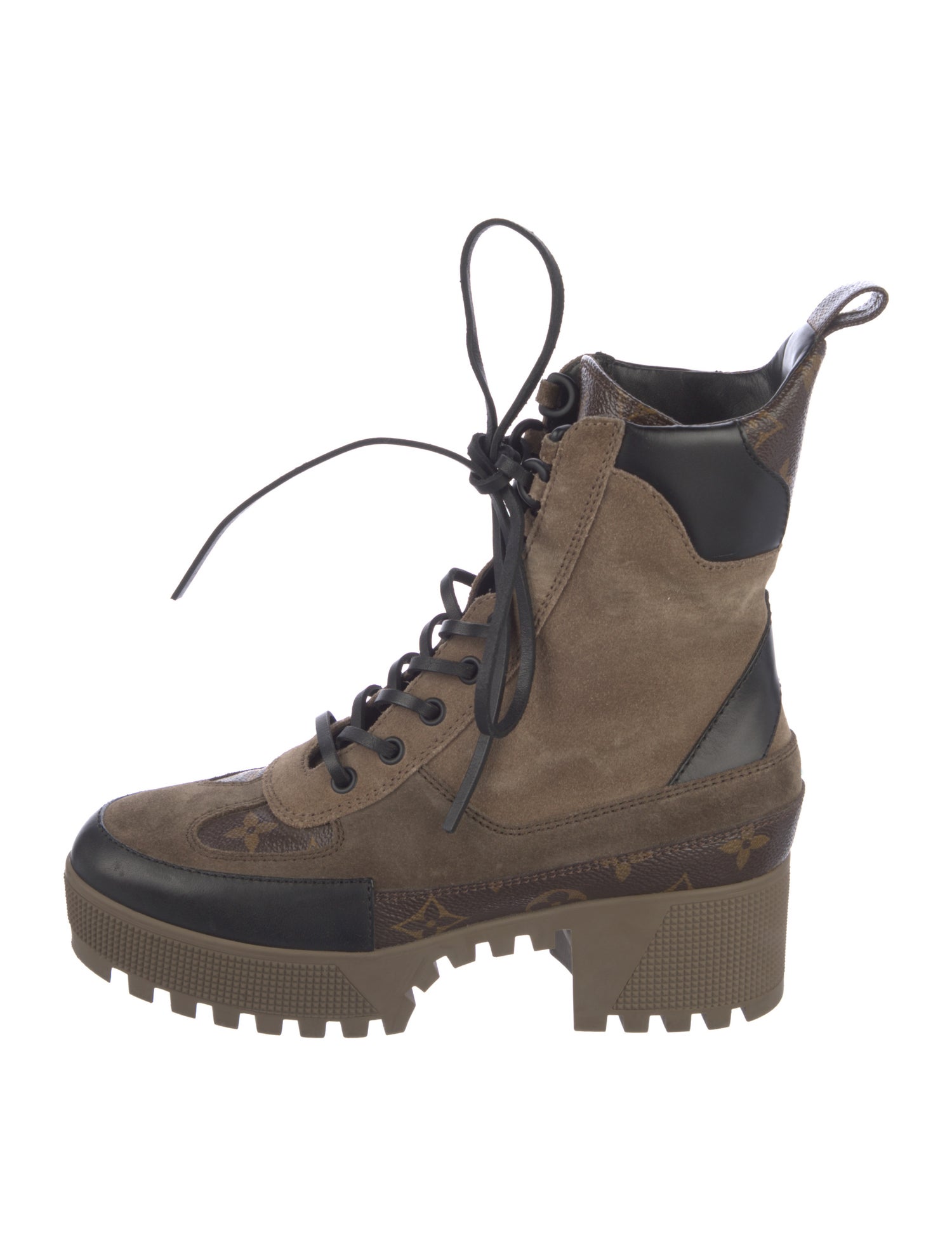 Louis Vuitton 2019 Laureate Combat Boots