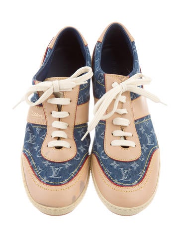 denim tennis shoes