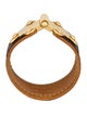 Louis Vuitton Leather Save It Bracelet