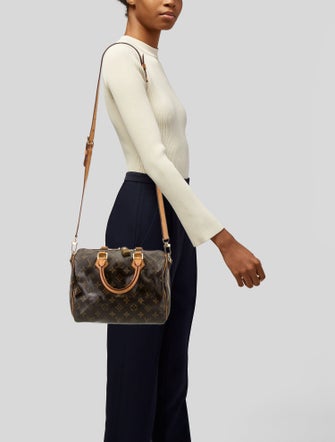 Louis Vuitton LV Monogram Speedy Bandouliere 25
