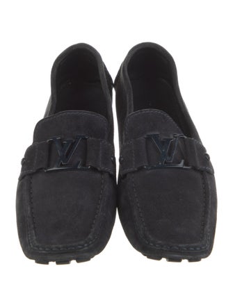 Louis Vuitton LV Monogram Suede Drivers