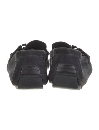 Louis Vuitton LV Monogram Suede Drivers