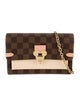Louis Vuitton Damier Ebene Vavin Wallet on Chain
