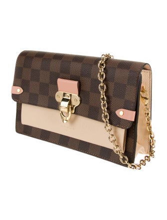 Louis Vuitton Damier Ebene Vavin Wallet on Chain