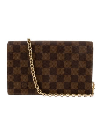 Louis Vuitton Damier Ebene Vavin Wallet on Chain