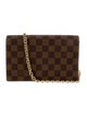 Louis Vuitton Damier Ebene Vavin Wallet on Chain