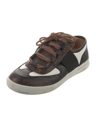 Louis Vuitton Monogram Pattern Leather Sneakers