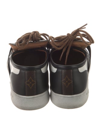 Louis Vuitton Monogram Pattern Leather Sneakers
