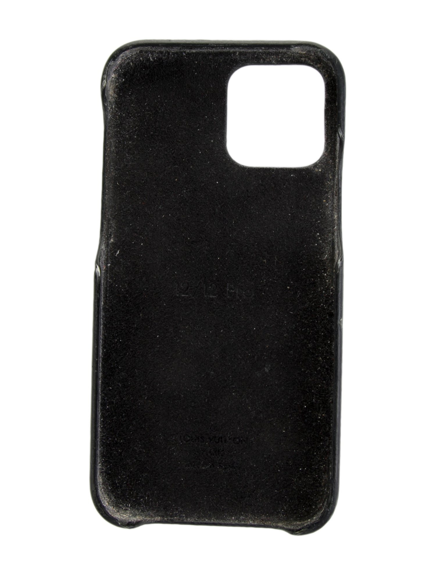Louis Vuitton Leather IPhone 12/12 Pro Phone Case