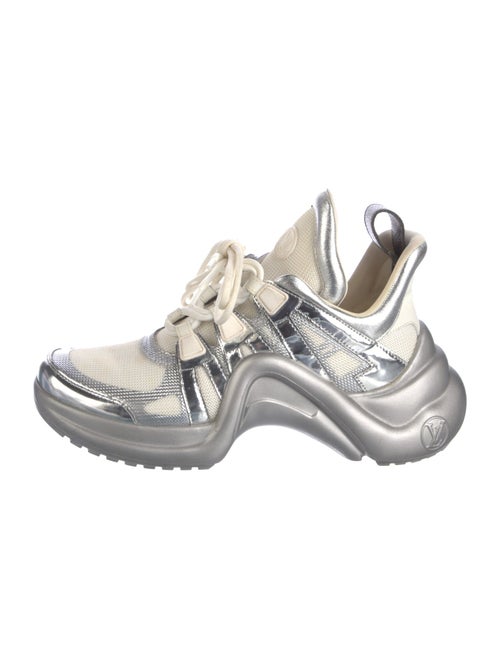 Louis Vuitton Leather Chunky Sneakers