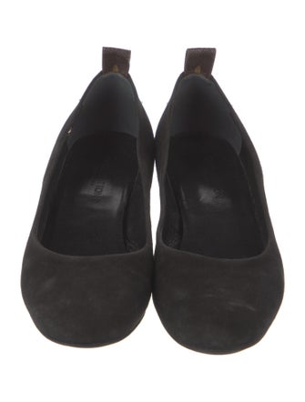 Louis Vuitton LV Monogram Suede Pumps