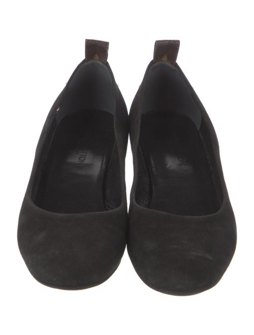 Louis Vuitton LV Monogram Suede Pumps