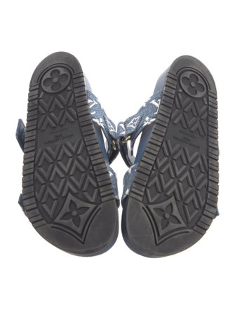 Louis Vuitton Canvas Printed Slides