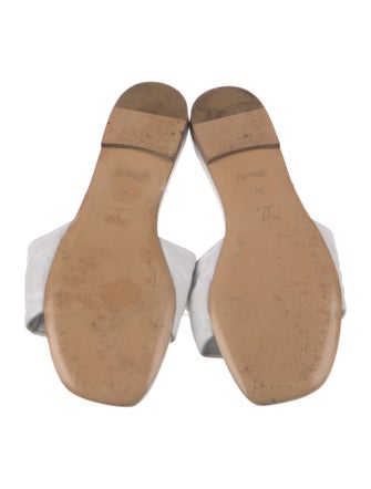 Louis Vuitton LV Monogram Leather Slides