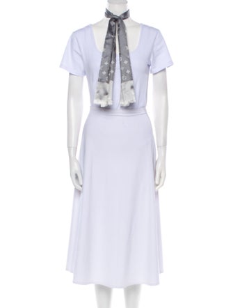 Louis Vuitton Silk Printed Scarf