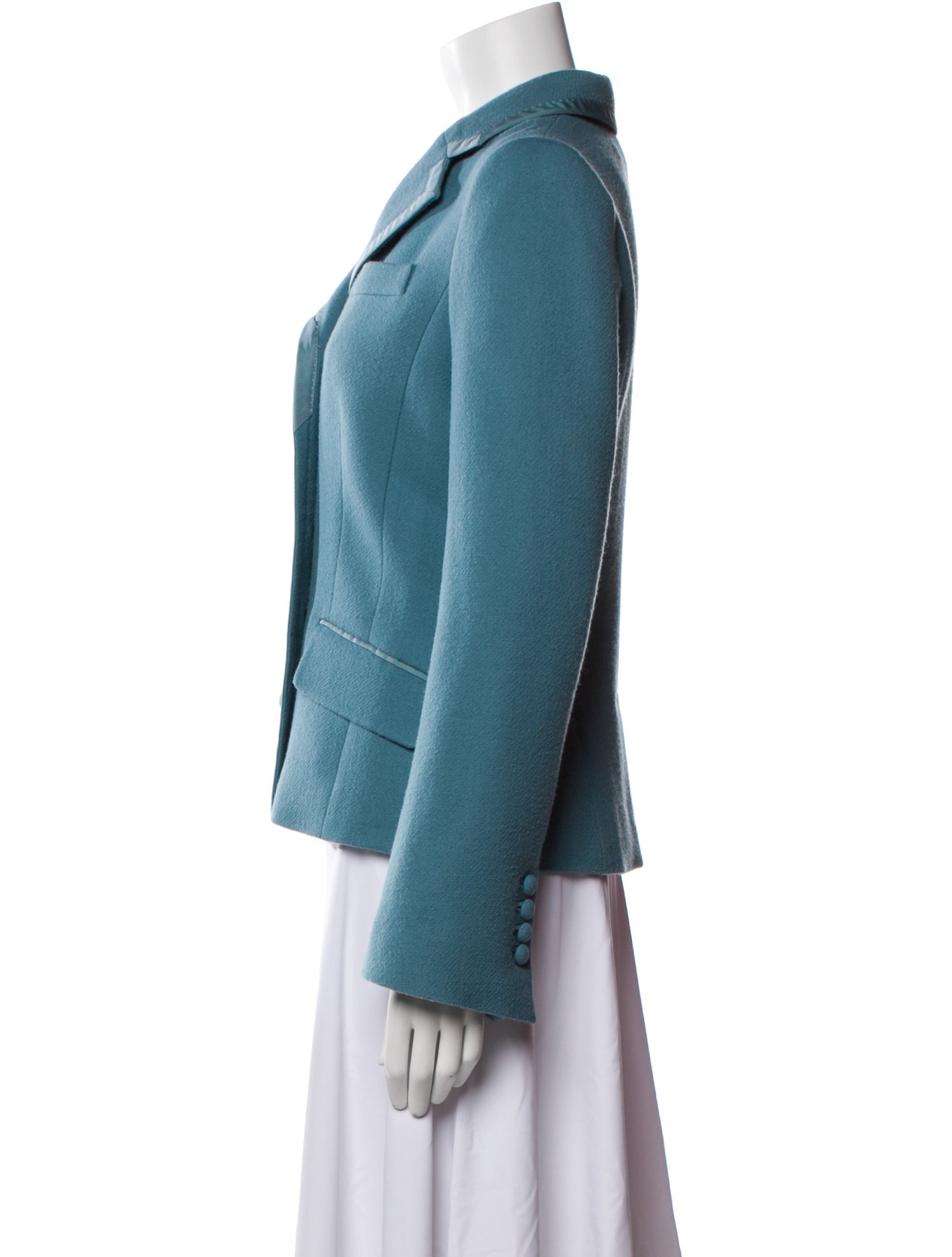 Louis Vuitton Late 1990's - Early 2000's Silk Blazer