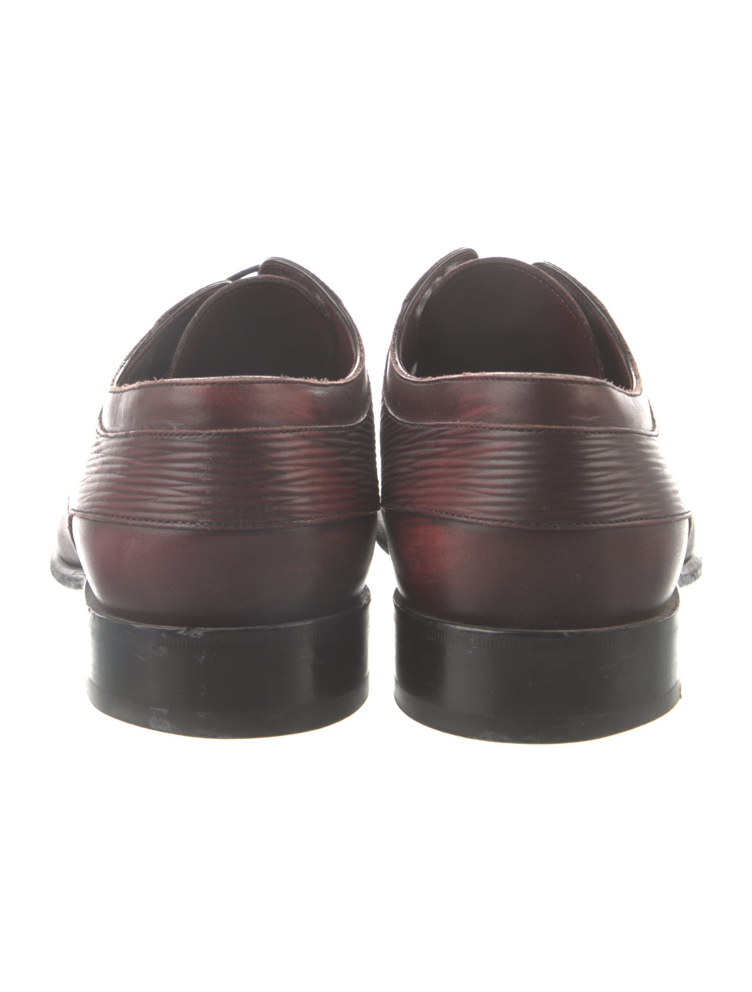 Louis Vuitton Leather Derby Shoes