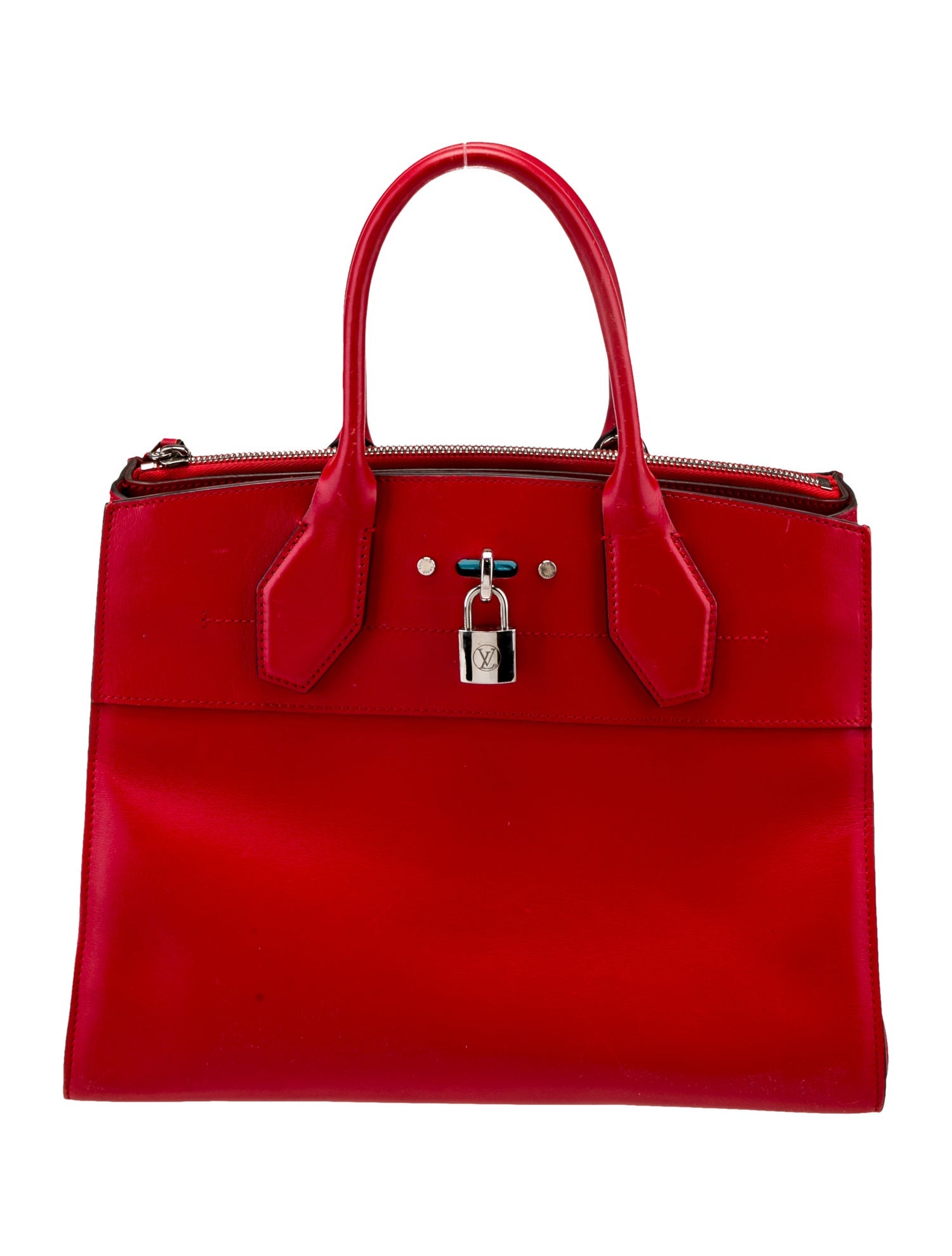 Louis Vuitton Leather City Steamer MM