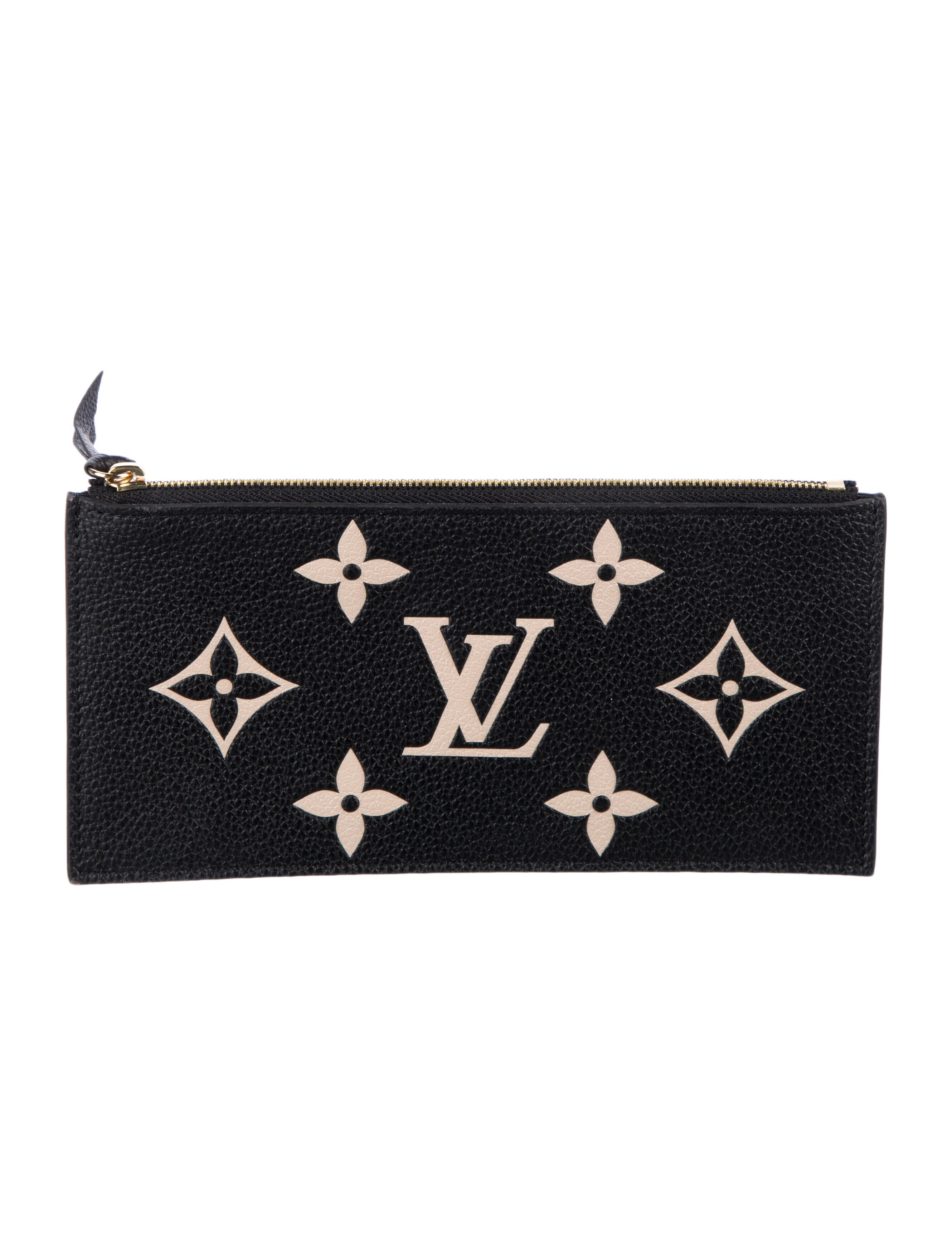 Louis Vuitton LV Monogram Empreinte Leather Pochette Félicie Insert