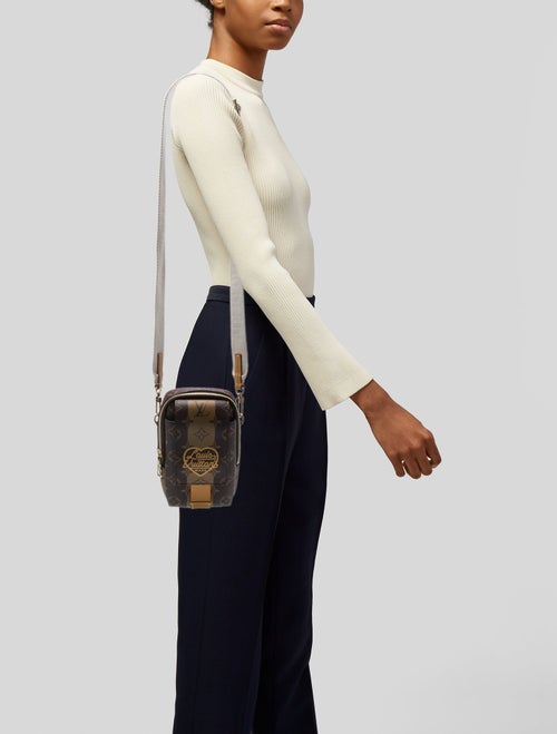 Louis Vuitton x Nigo LV Monogram X NIGO Flat Double Phone Pouch 2022