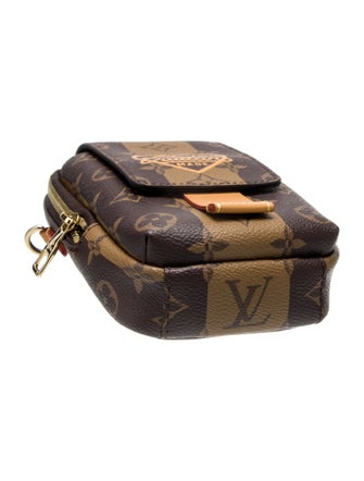 Louis Vuitton x Nigo LV Monogram X NIGO Flat Double Phone Pouch 2022