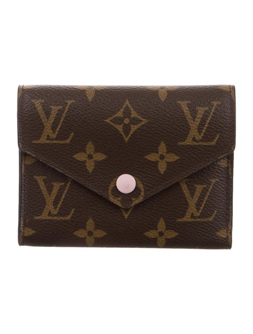 Louis Vuitton LV Monogram Coated Canvas Victorine Wallet