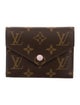 Louis Vuitton LV Monogram Coated Canvas Victorine Wallet