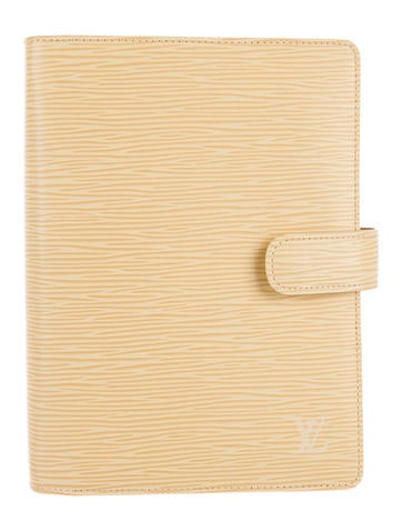 Louis Vuitton Epi Medium Ring Agenda Cover