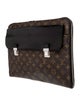 Louis Vuitton LV Monogram Macassar Macassar Porte Document