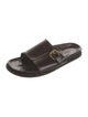 Louis Vuitton Patent Leather Slides