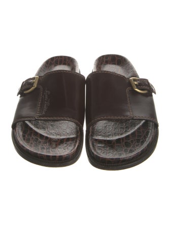Louis Vuitton Patent Leather Slides
