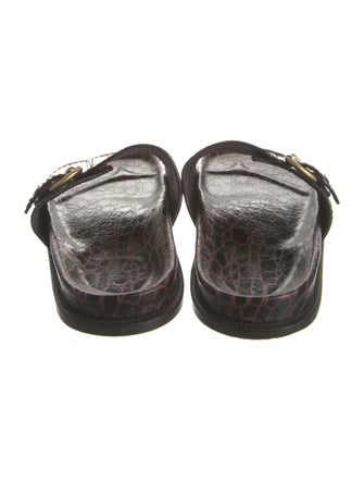 Louis Vuitton Patent Leather Slides
