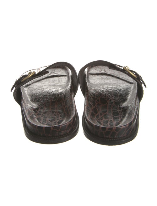 Louis Vuitton Patent Leather Slides