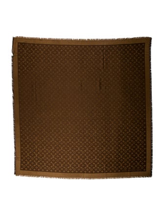Louis Vuitton Silk LV Monogram Shawl