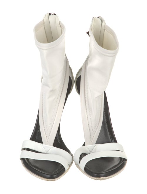 Louis Vuitton Canvas Cutout Accent Slingback Sandals