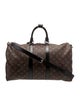Louis Vuitton Monogram Macassar Keepall Bandouliere 45