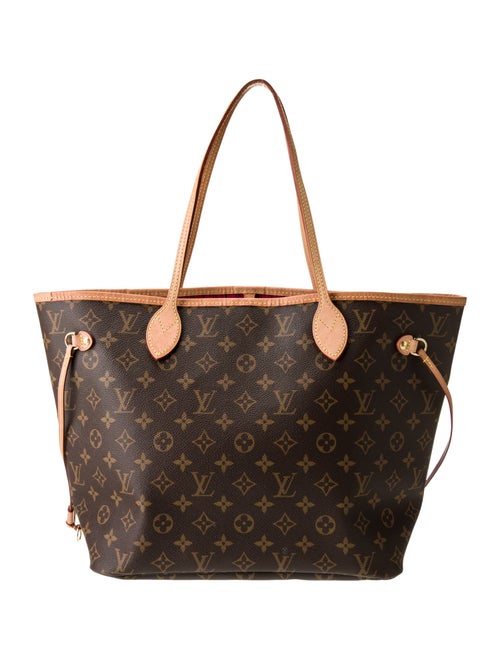 Louis Vuitton LV Monogram Neverfull w/Pouch MM