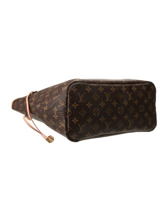Louis Vuitton LV Monogram Neverfull w/Pouch MM